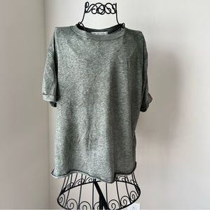 Free People Green Tee